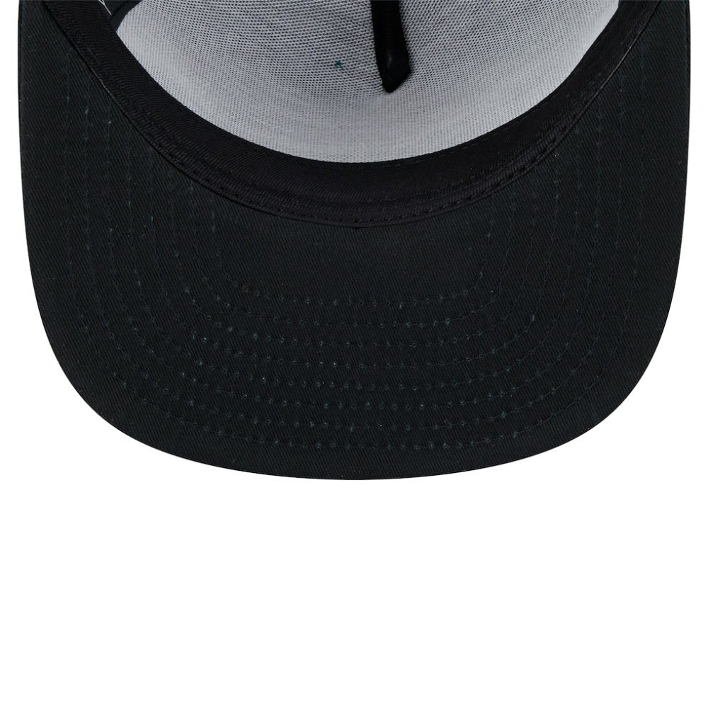 Chicago Cubs Score Check 9FIFTY A-Frame Trucker Snapback Hat - Black | New Era