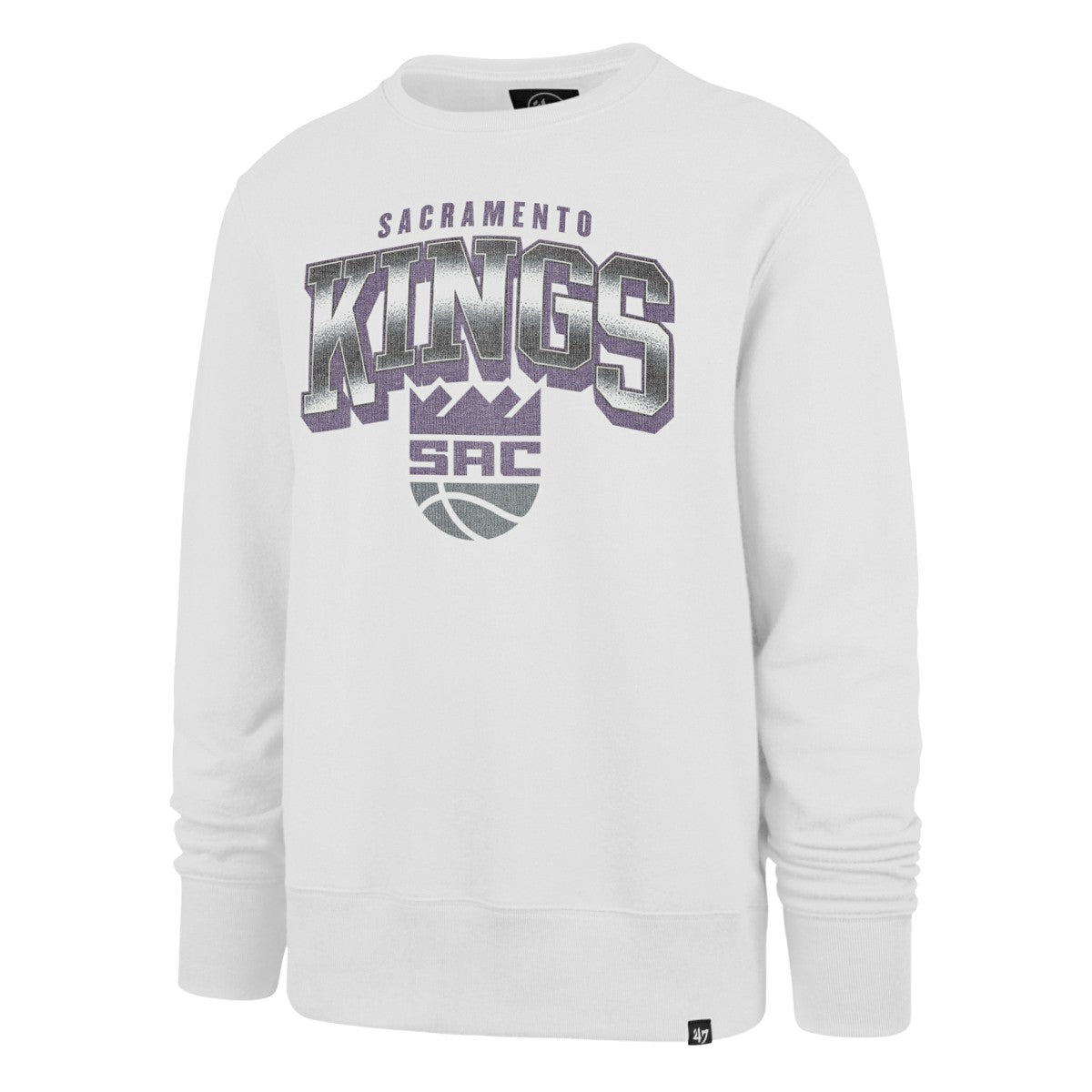 Sacramento Kings '47 Spotlight Headline Pullover Sweatshirt - White | 47 brand sale