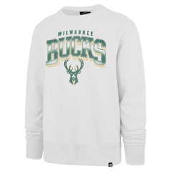 Milwaukee Bucks '47 Spotlight Headline Pullover Sweatshirt - White | 47 brand online