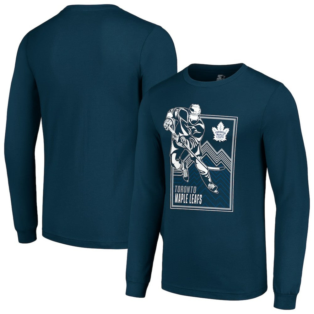 Toronto Maple Leafs Starter Player Grid Long Sleeve T-Shirt