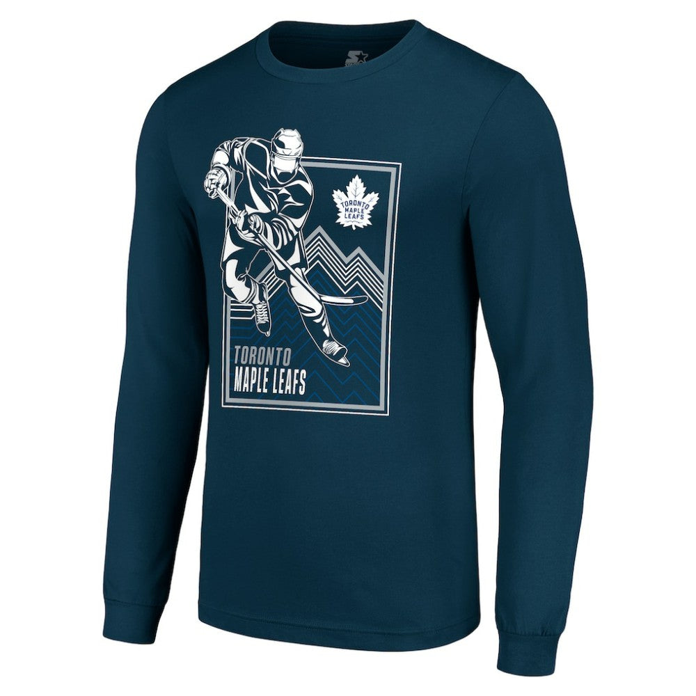 Toronto Maple Leafs Starter Player Grid Long Sleeve T-Shirt