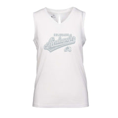 Colorado Avalanche Levelwear Women's Paisley Sweep V-Neck Tank Top