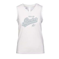 Dallas Stars Levelwear Women's Paisley Sweep V-Neck Tank Top