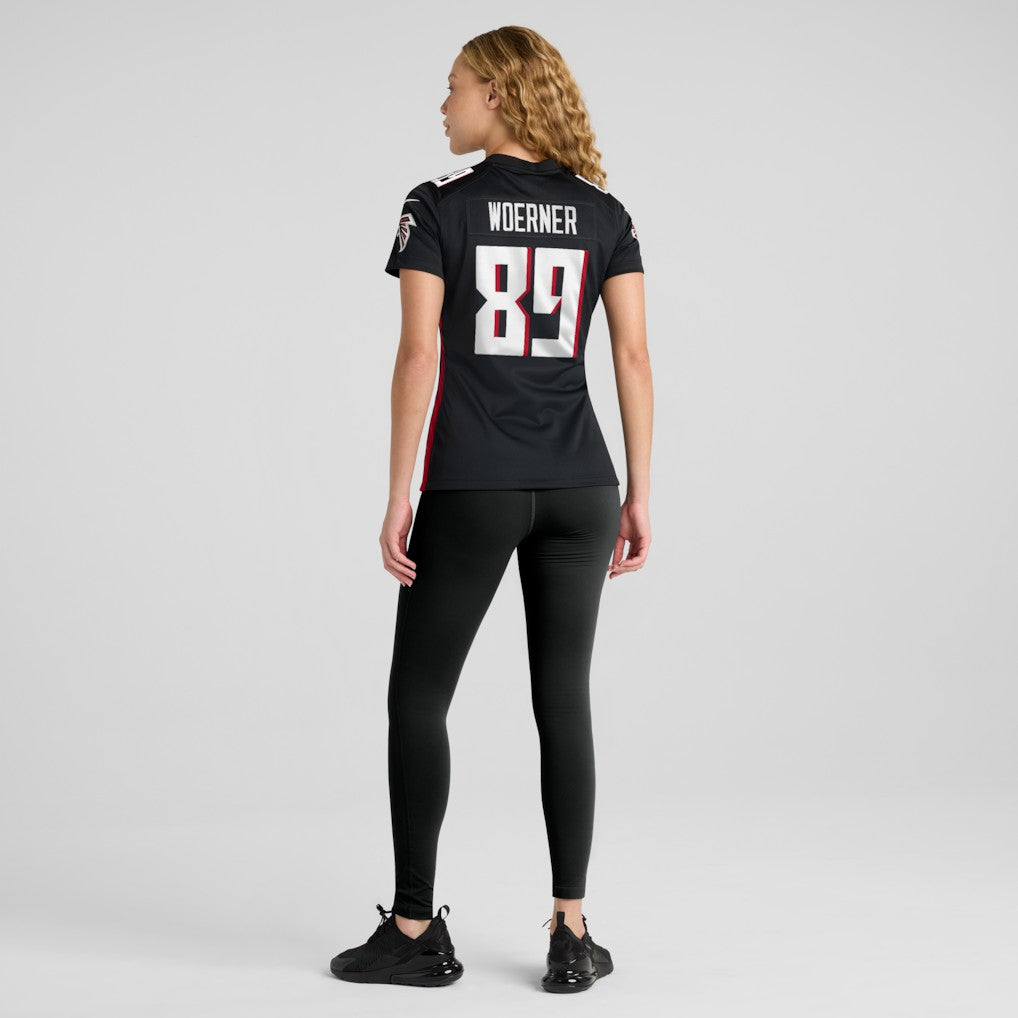 NFL Atlanta Falcons Charlie Woerner  Women's Game Jersey