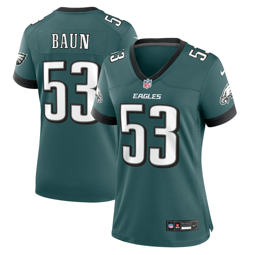 NFL Philadelphia Eagles Zack Baun  Women's Game Jersey