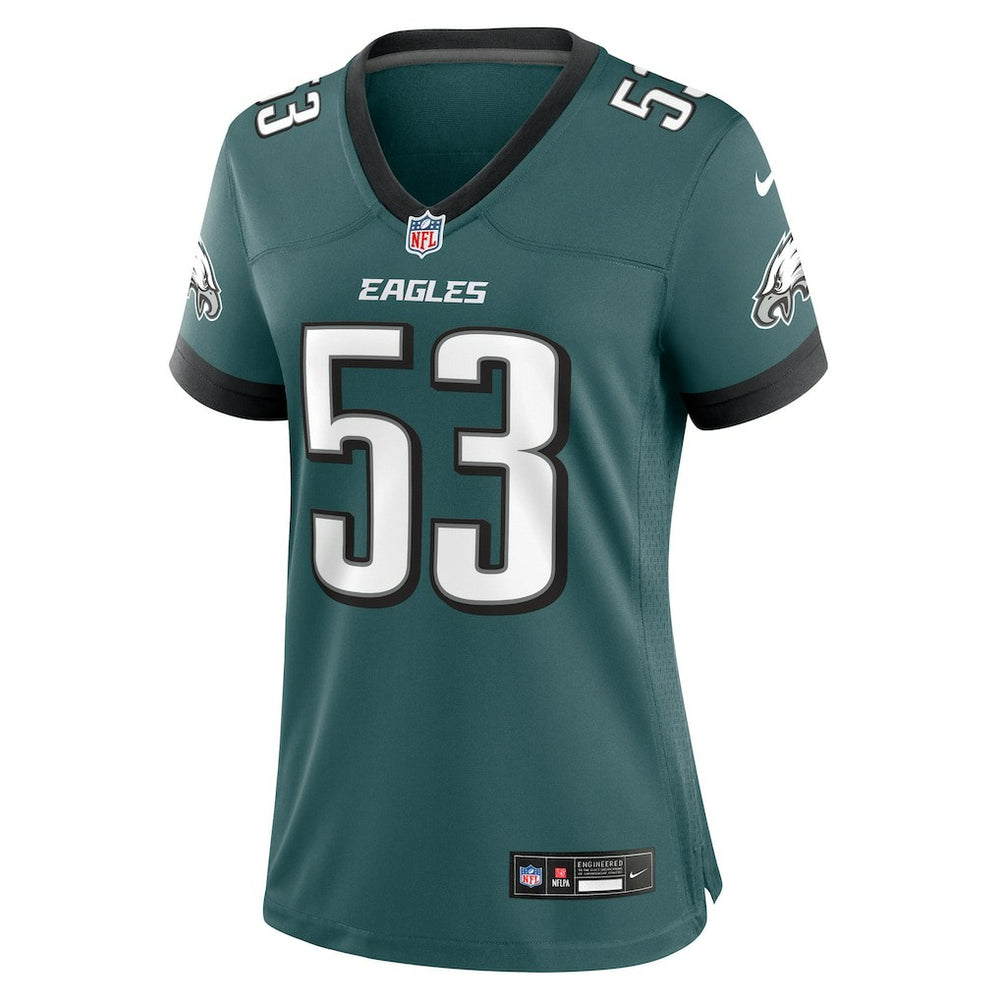 NFL Philadelphia Eagles Zack Baun  Women's Game Jersey