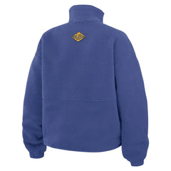 St. Louis Blues WEAR by Erin Andrews Women's Polar Fleece Half-Zip Jacket