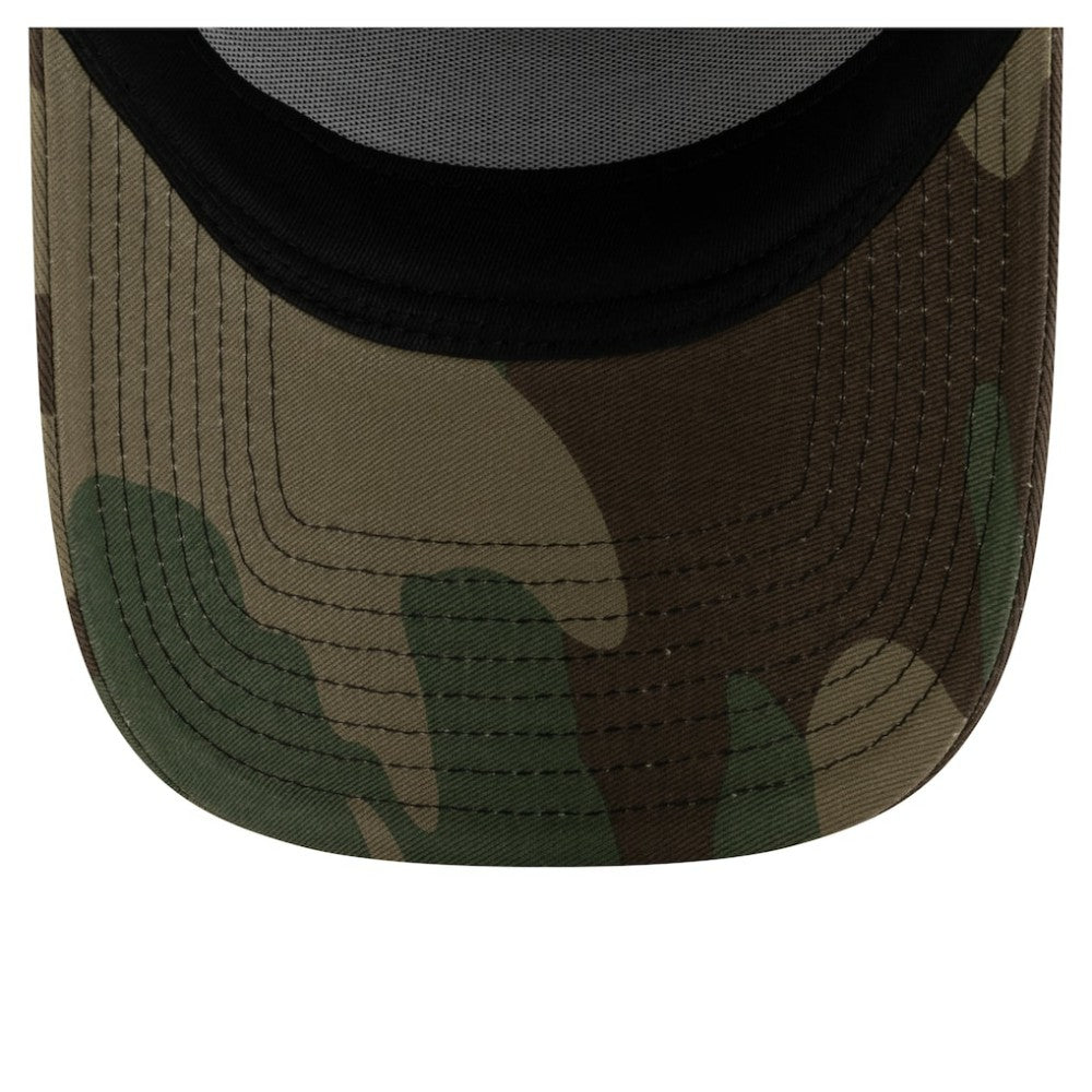 Chicago Cubs Woodland Team Pop 9FORTY A-Frame Adjustable Hat - Camo | New Era