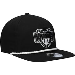 Washington Nationals Golfer Snapback Hat - Black | New Era
