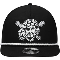 Pittsburgh Pirates Golfer Snapback Hat - Black | New Era