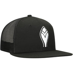 Atlanta Braves 59FIFTY Trucker Fitted Hat - Black | New Era