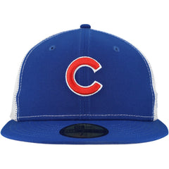 Chicago Cubs Team Color 59FIFTY Trucker Fitted Hat - Royal | New Era