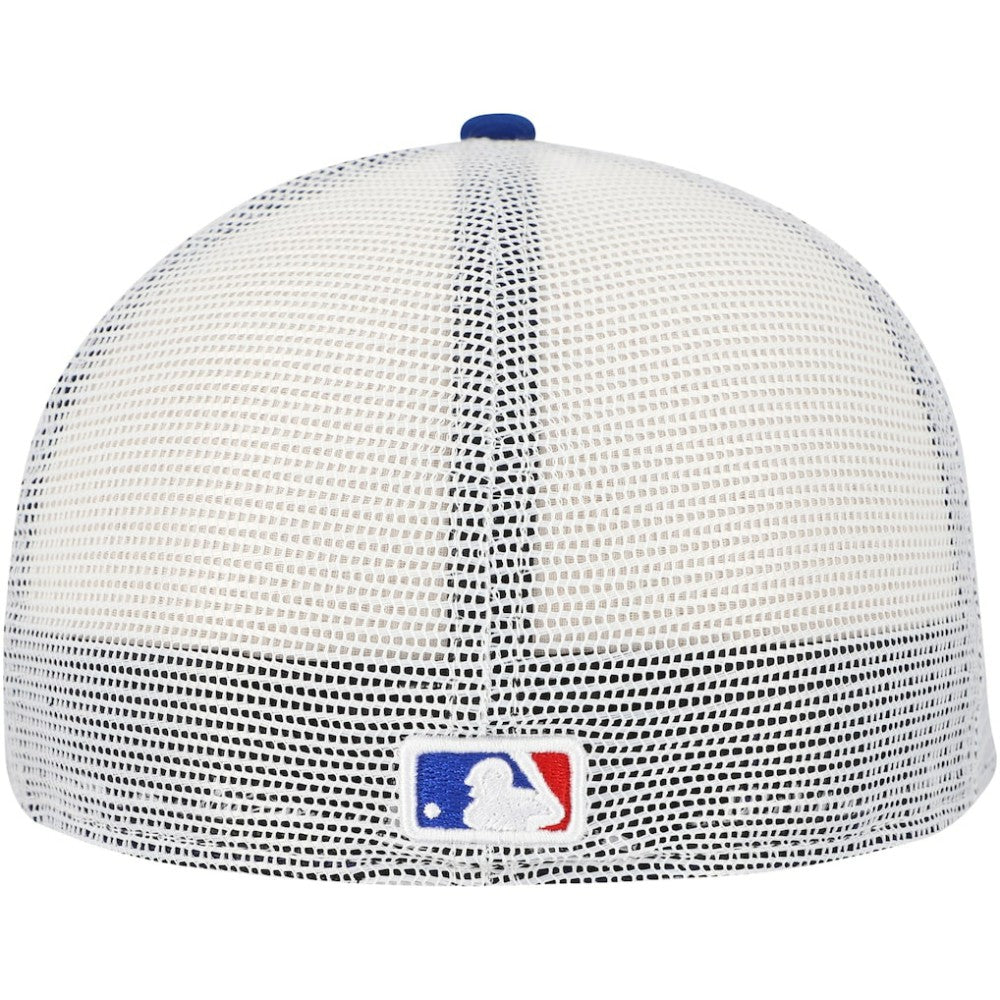 Chicago Cubs Team Color 59FIFTY Trucker Fitted Hat - Royal | New Era