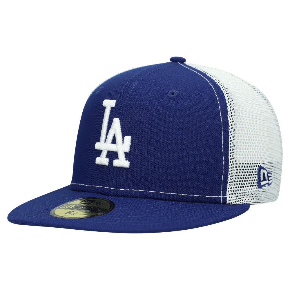 Los Angeles Dodgers Team Color 59FIFTY Trucker Fitted Hat - Royal | New Era