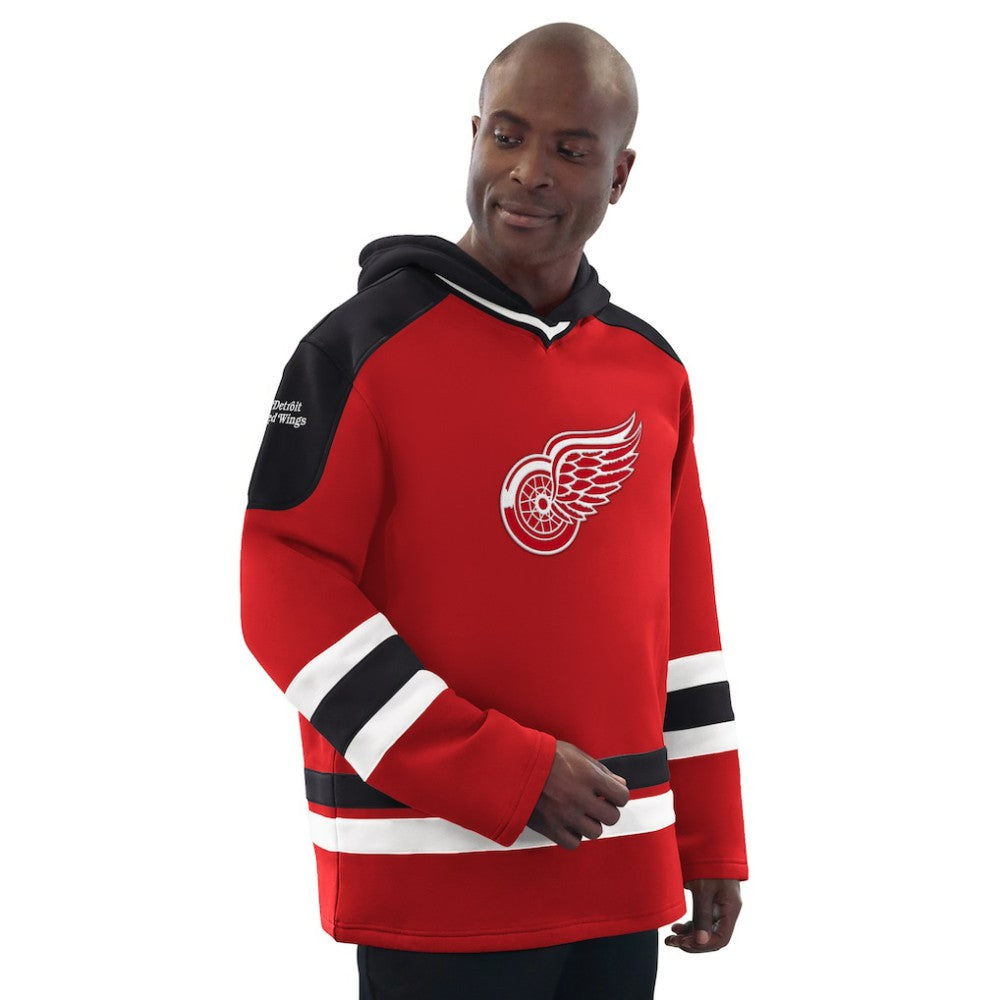 Detroit Red Wings Starter Hockey Pullover Hoodie