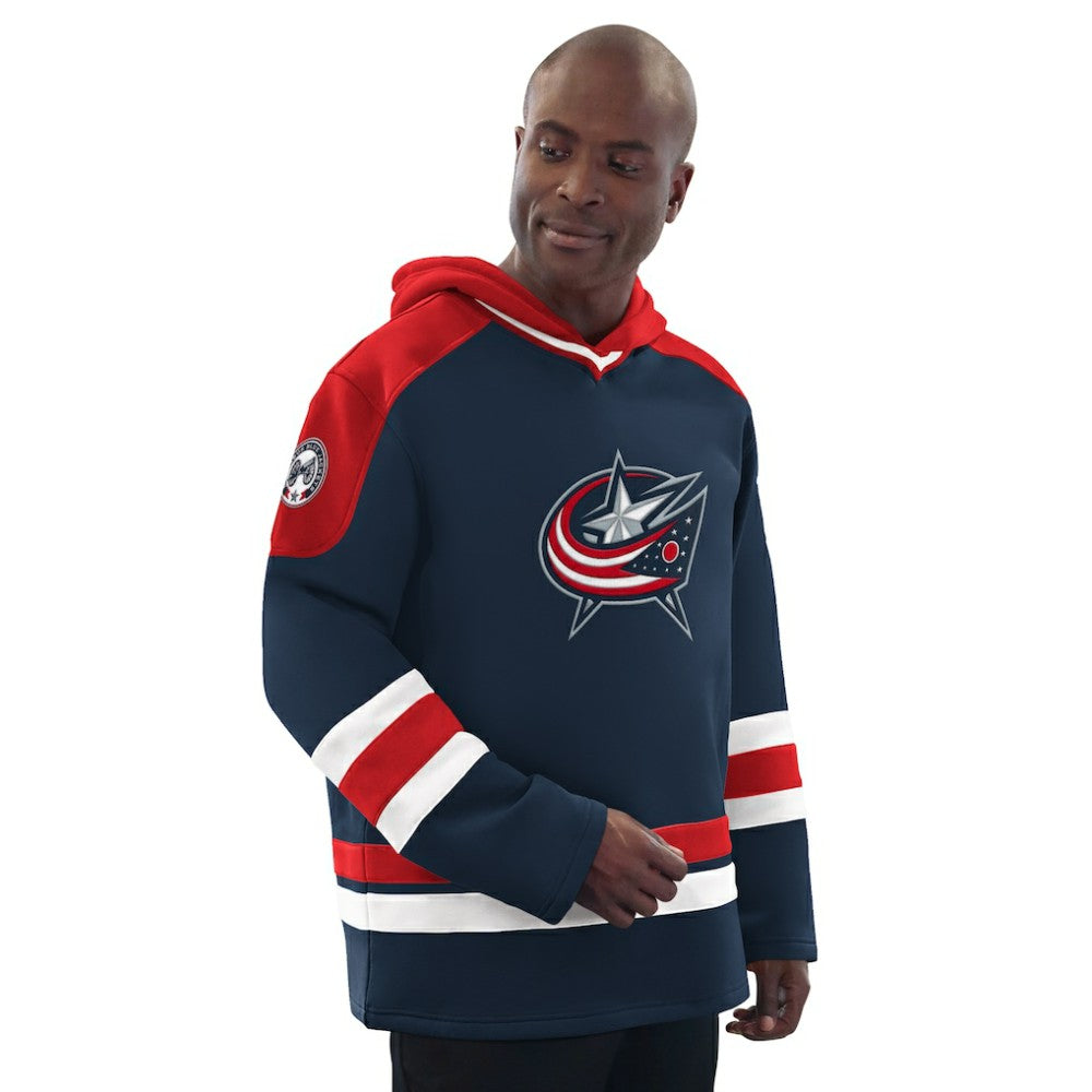 Columbus Blue Jackets Starter Hockey Pullover Hoodie