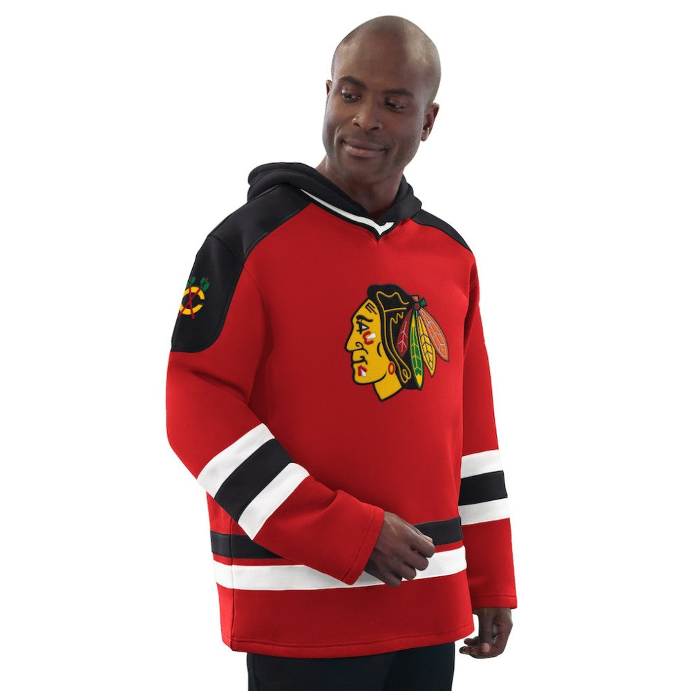 Chicago Blackhawks Starter Hockey Pullover Hoodie