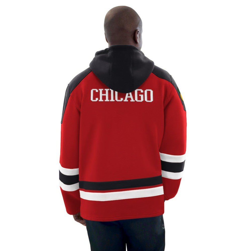 Chicago Blackhawks Starter Hockey Pullover Hoodie