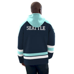Seattle Kraken Starter Hockey Pullover Hoodie