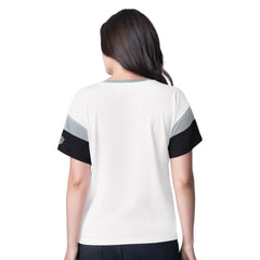 Los Angeles Kings G-III 4Her by Carl Banks Women's Rink Oversized Rhinestone V-Neck T-Shirt
