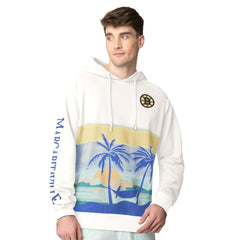Boston Bruins Margaritaville Island Dream Peached Pullover Hoodie