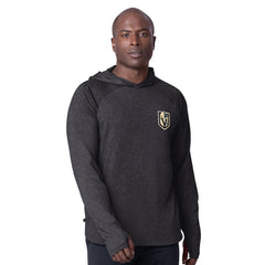 Vegas Golden Knights MSX by Michael Strahan Fast Track Raglan Long Sleeve Hoodie T-Shirt