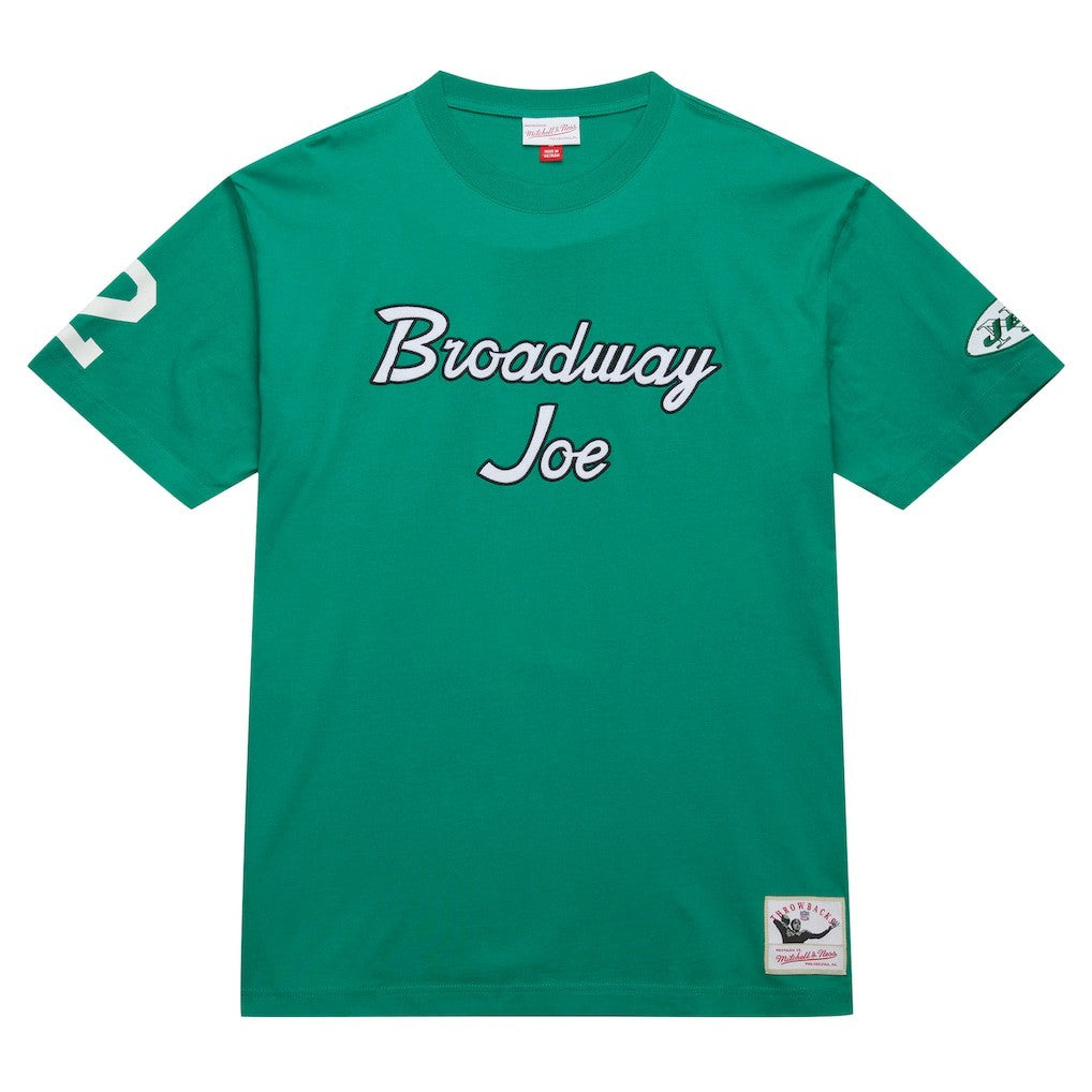 NFL New York Jets Joe Namath  Retired Player Nickname T-Shirt