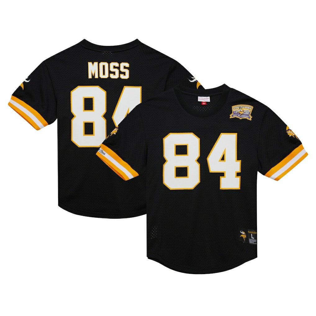 NFL Minnesota Vikings Randy Moss  Retired Player Name & Number Mesh Top