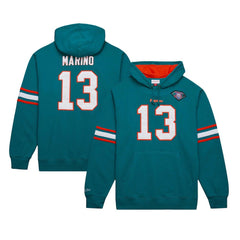 NFL Miami Dolphins Dan Marino  Retired Player Name & Number Pullover Hoodie