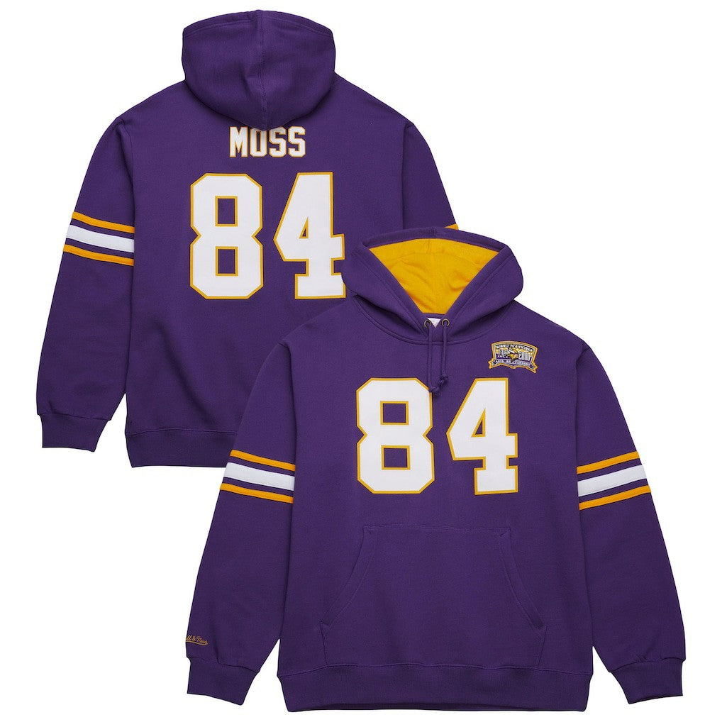 NFL Minnesota Vikings Randy Moss  Retired Player Name & Number Pullover Hoodie