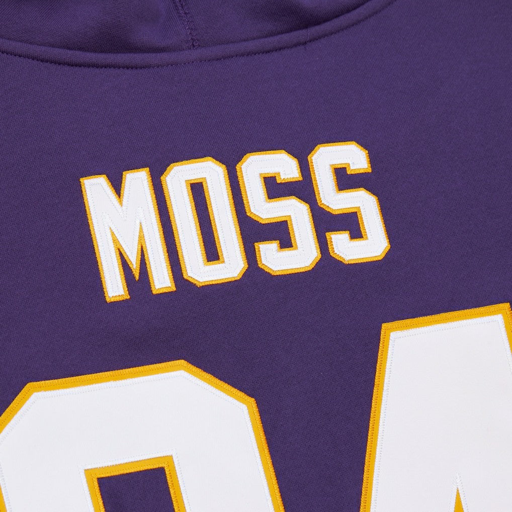 NFL Minnesota Vikings Randy Moss  Retired Player Name & Number Pullover Hoodie