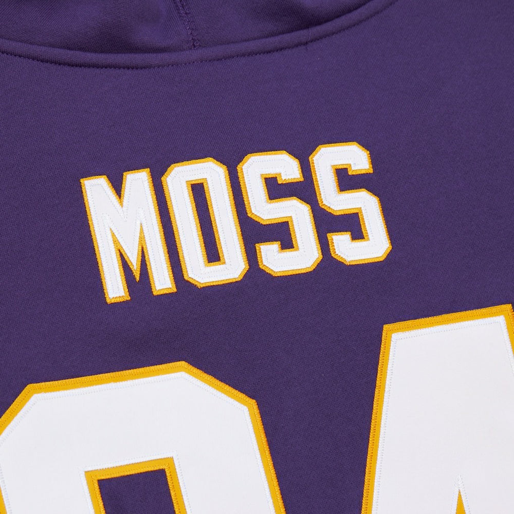 NFL Minnesota Vikings Randy Moss  Retired Player Name & Number Pullover Hoodie