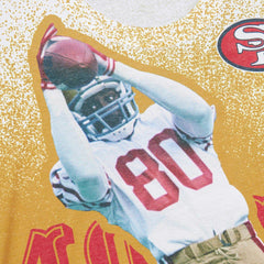 NFL San Francisco 49ers Jerry Rice  Burst Retired Player T-Shirt