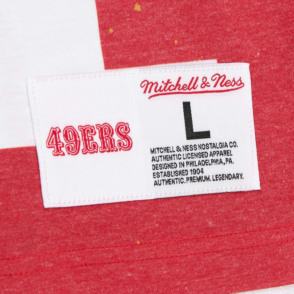 NFL San Francisco 49ers Jerry Rice  Burst Retired Player T-Shirt