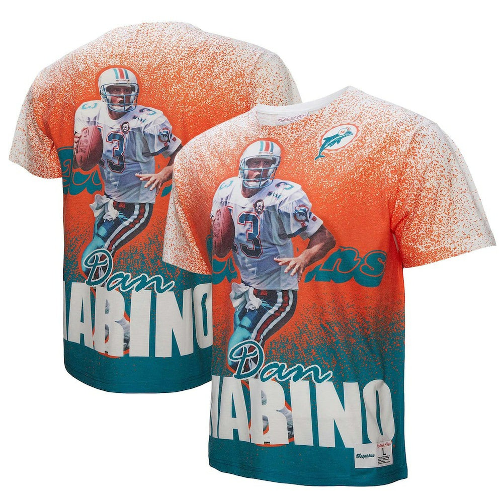 NFL Miami Dolphins Dan Marino  Burst Retired Player T-Shirt