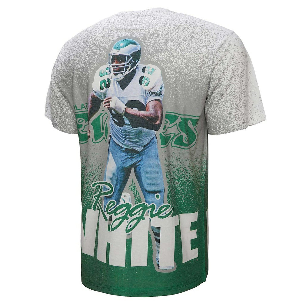 NFL Philadelphia Eagles Reggie White  Burst Retired Player T-Shirt