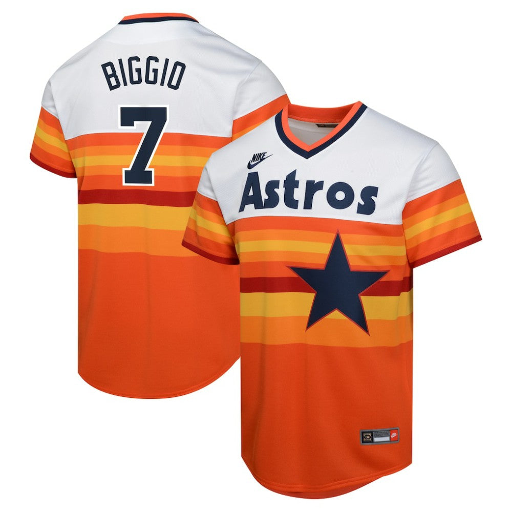 Craig Biggio Houston Astros Youth Cooperstown Collection Limited Player Jersey - White | Nike