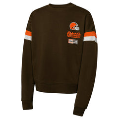 NFL Cleveland Browns Girls Eternal Love Pullover Sweatshirt