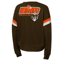 NFL Cleveland Browns Girls Eternal Love Pullover Sweatshirt