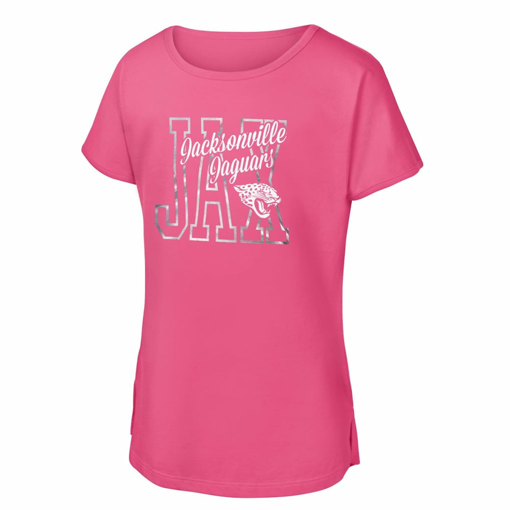 NFL Jacksonville Jaguars Girls Youth Signal Caller Dolman T-Shirt