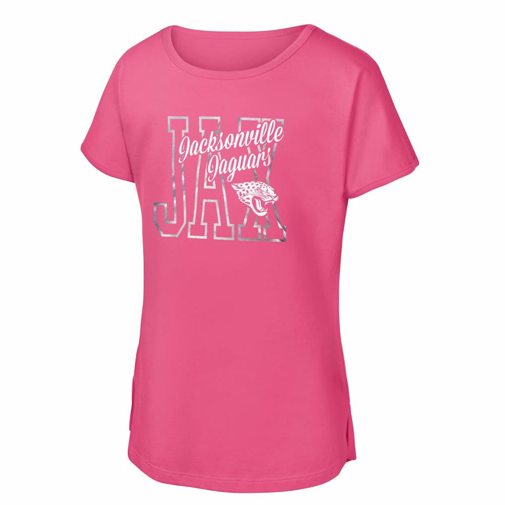 NFL Jacksonville Jaguars Girls Youth Signal Caller Dolman T-Shirt