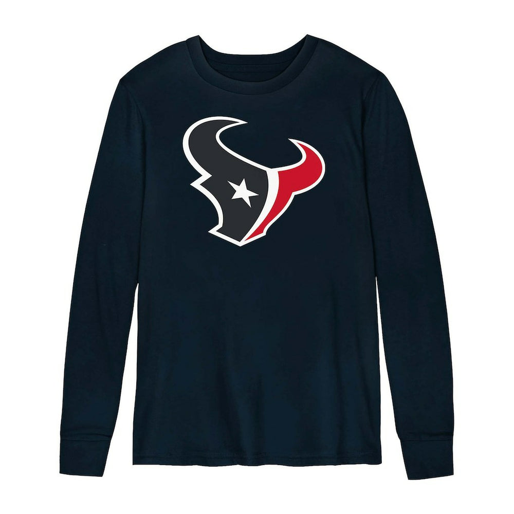 NFL Houston Texans Preschool Primary Logo Long Sleeve T-Shirt