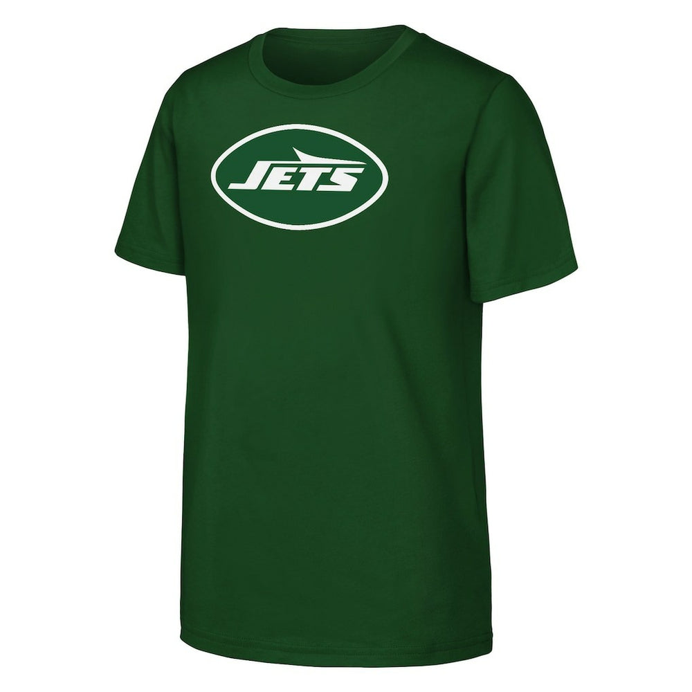 NFL New York Jets Outerstuff Youth Primary Logo T-Shirt