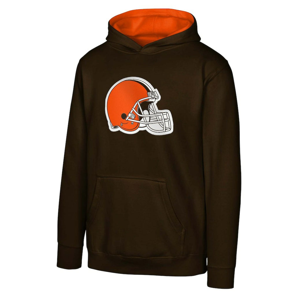 NFL Cleveland Browns Youth Prime Pullover Hoodie
