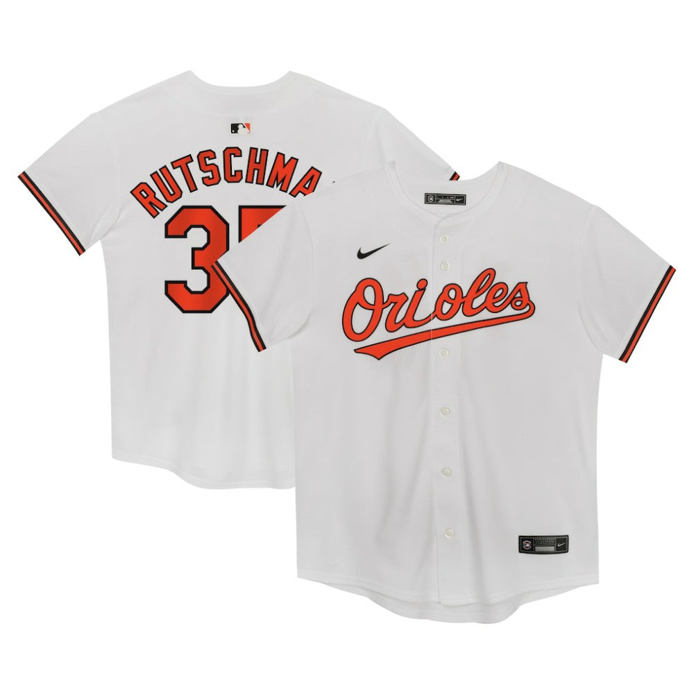 Adley Rutschman Baltimore Orioles Preschool Home Game Jersey - White | Nike