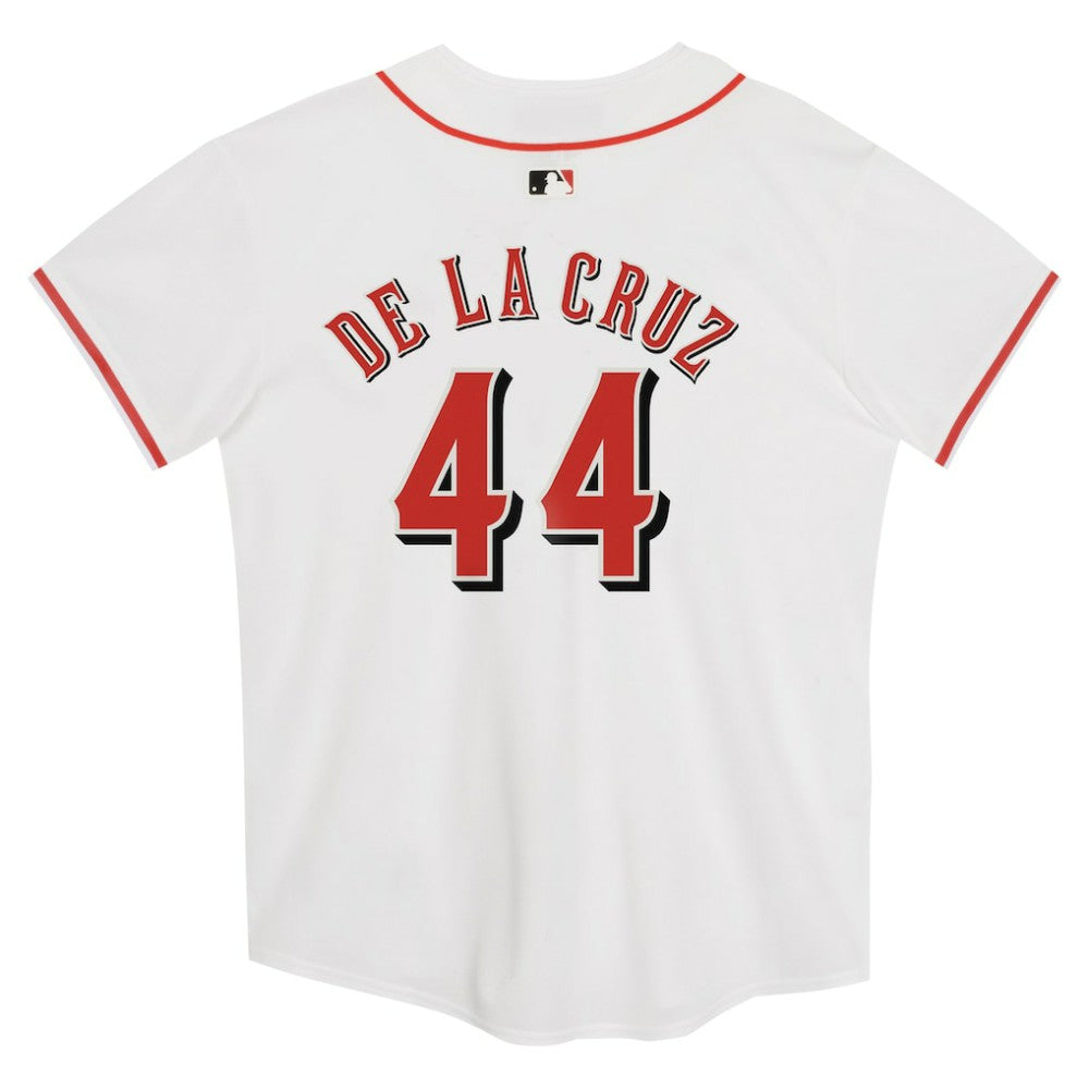 Elly De La Cruz Cincinnati Reds Preschool Home Game Jersey - White | Nike