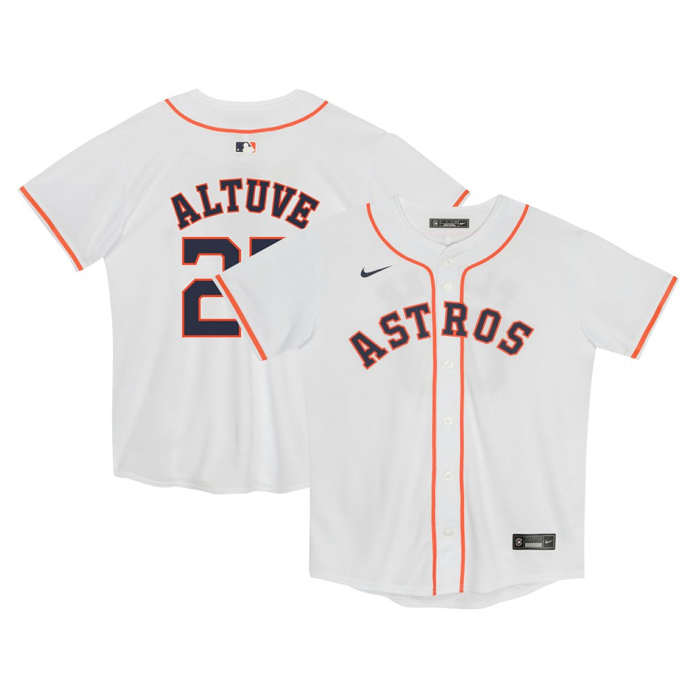 Jose Altuve Houston Astros Preschool Home Game Jersey - White | Nike