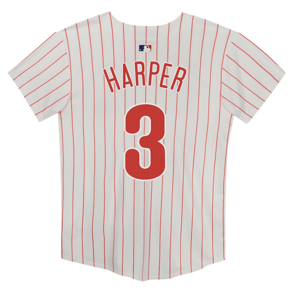 Bryce Harper Philadelphia Phillies Preschool Home Game Jersey - White | Nike