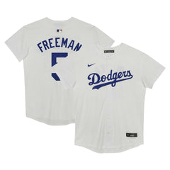 Freddie Freeman Los Angeles Dodgers Preschool Home Game Jersey - White | Nike