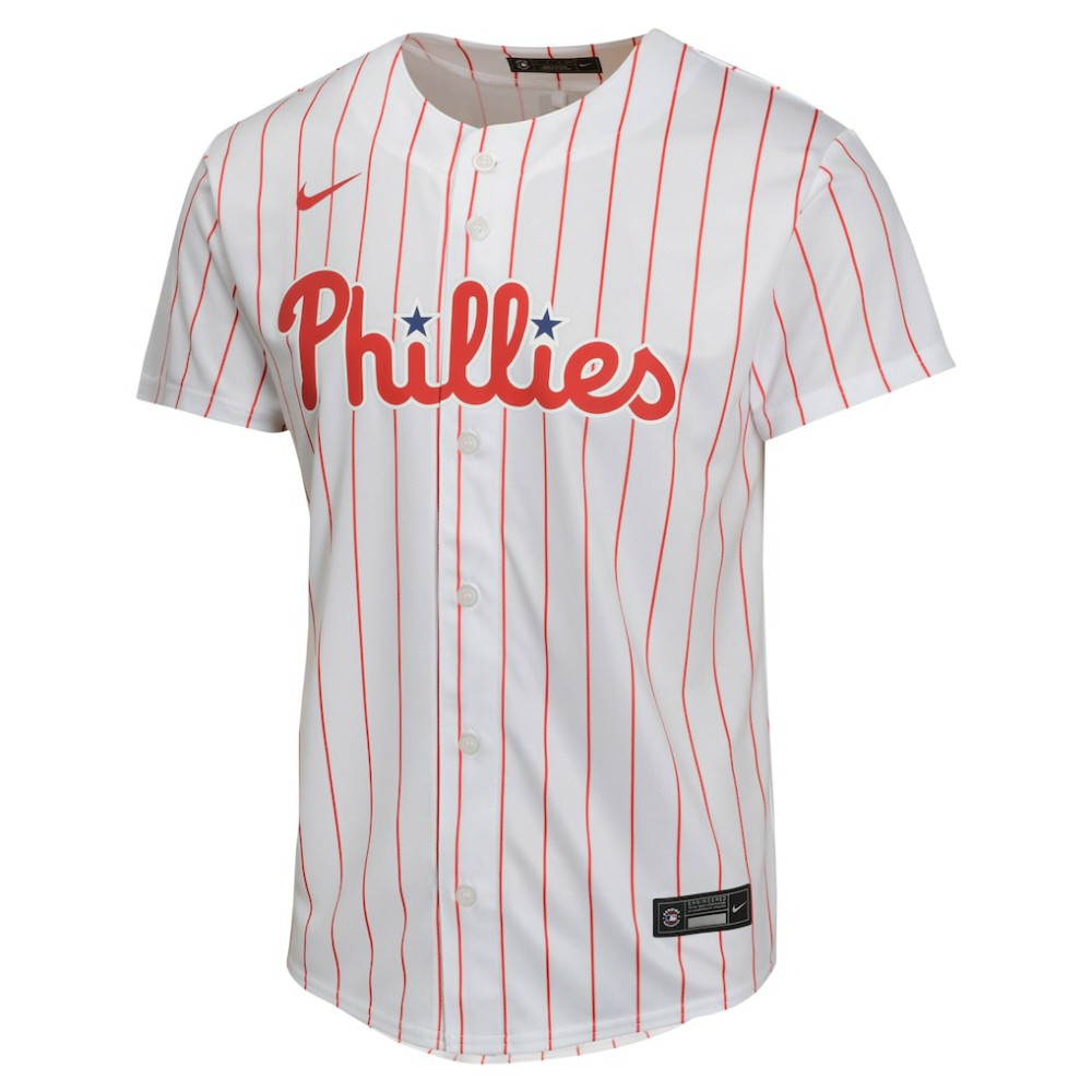 Bryce Harper Philadelphia Phillies Youth Home Game Player Jersey - White | Nike